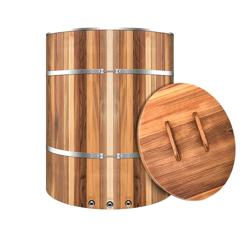 Cedar Tide Wooden Cold Plunge – 320 L