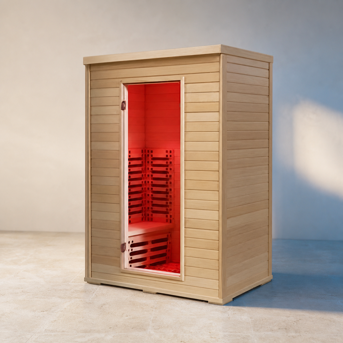Horizon indoor infrared sauna cabin interior