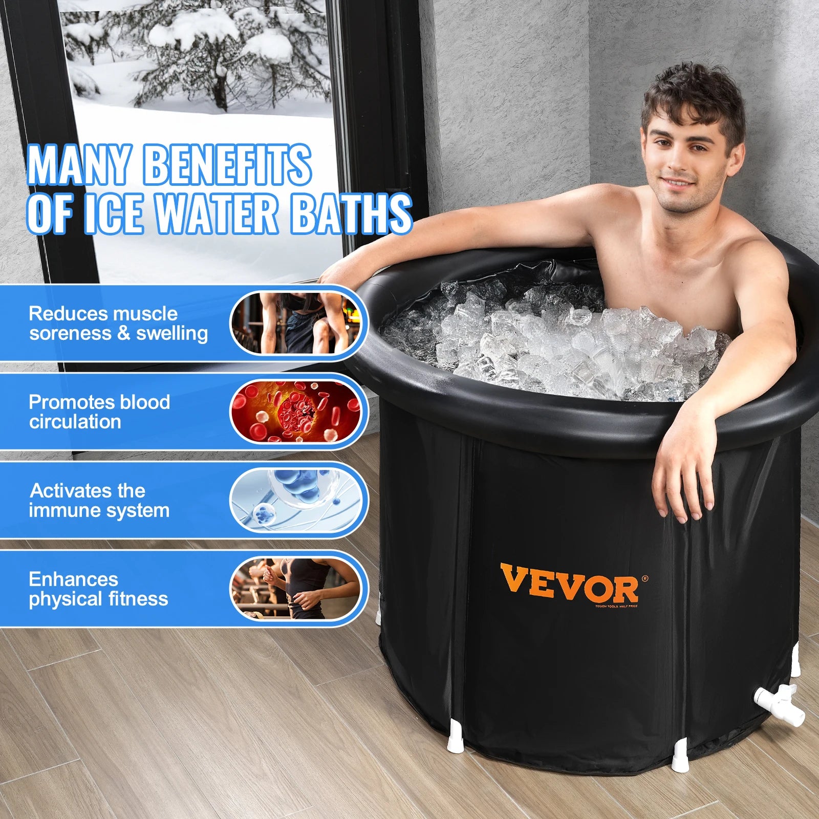 Current Portable Ice Bath – 330 L