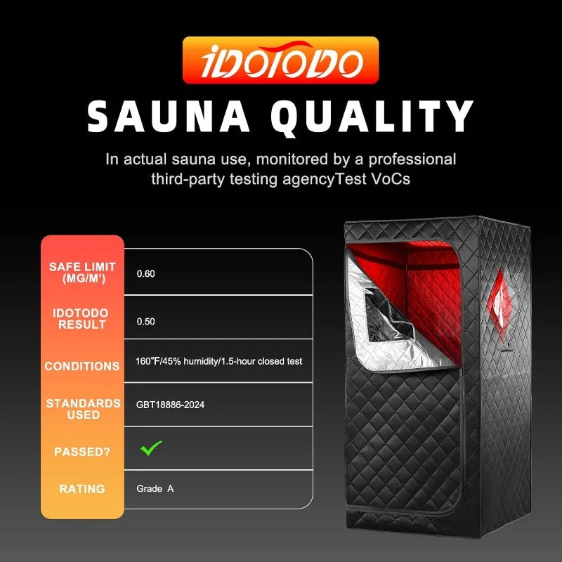 Drift Portable Infrared Sauna with Red Light