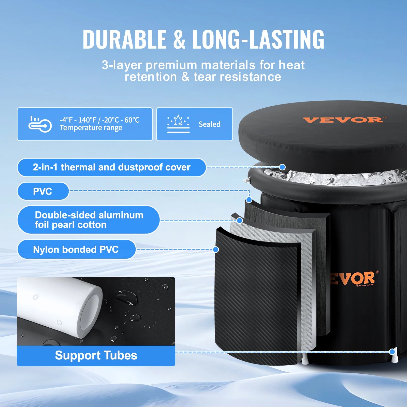 Current Portable Ice Bath – 330 L