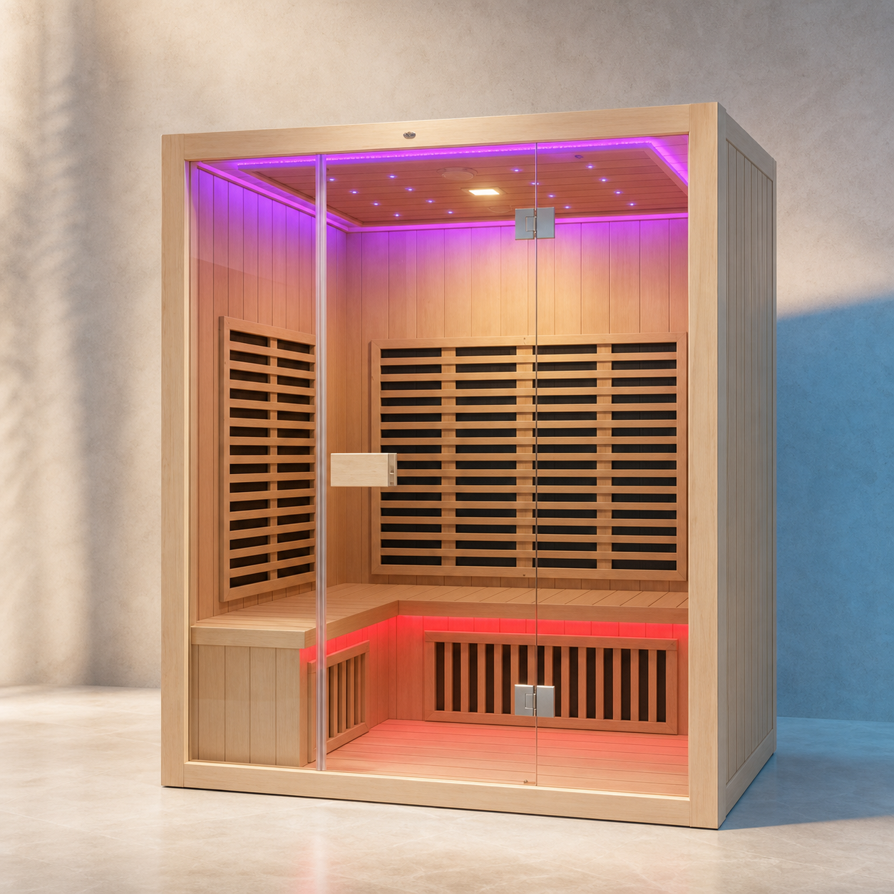 Cove indoor infrared sauna clean product view